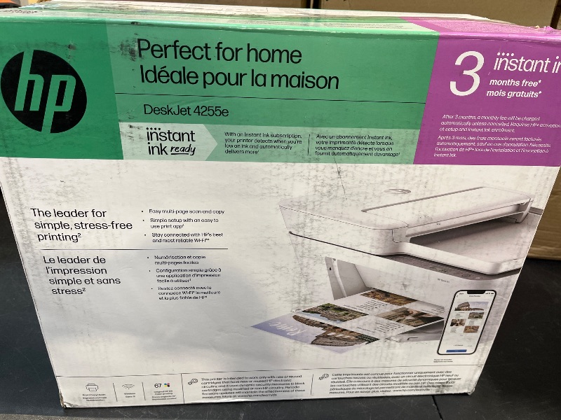 Photo 1 of HP DeskJet 4255e Color Inkjet Printer
