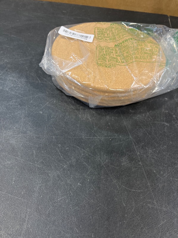 View 2 of KITLAB Cork Trivets - 8 Pcs, 8 Inch