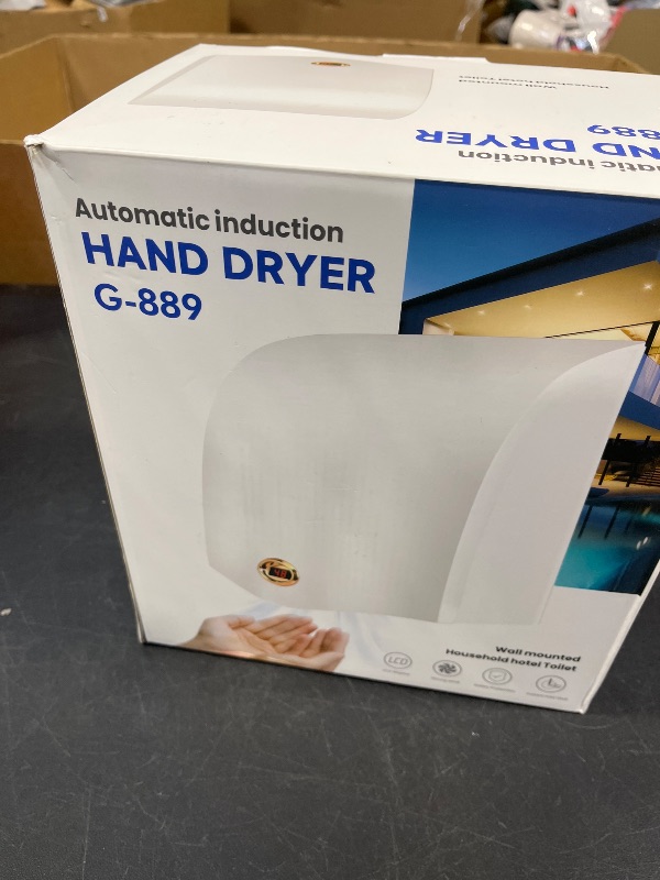 View 2 of GMDQ Commercial Hand Dryer, 1200W, Touchless, Low Noise