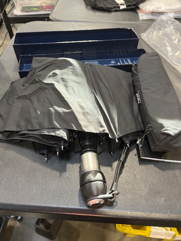 View 4 of DAVEK DUET Umbrella - Extra-Large, Windproof, Auto Open/Close (Black)
