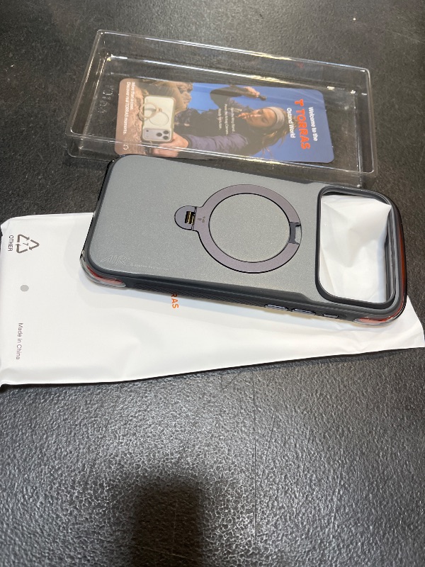 Photo 1 of TORRAS Q3 Air Pro Case for iPhone 18 Pro Max with MagSafe Stand