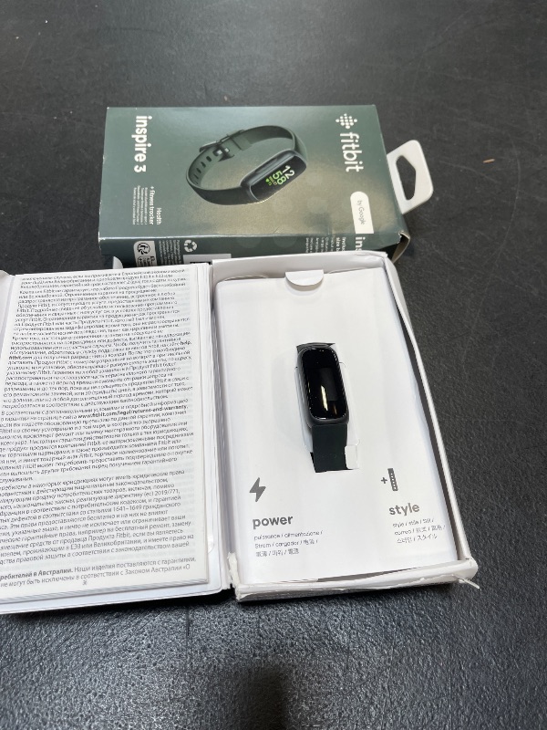 Photo 1 of Google Fitbit Inspire 3 Activity Tracker