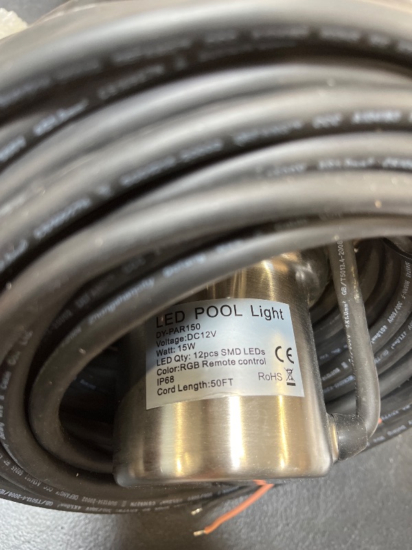 Photo 1 of Sejaede 6 Inch LED Pool Light
