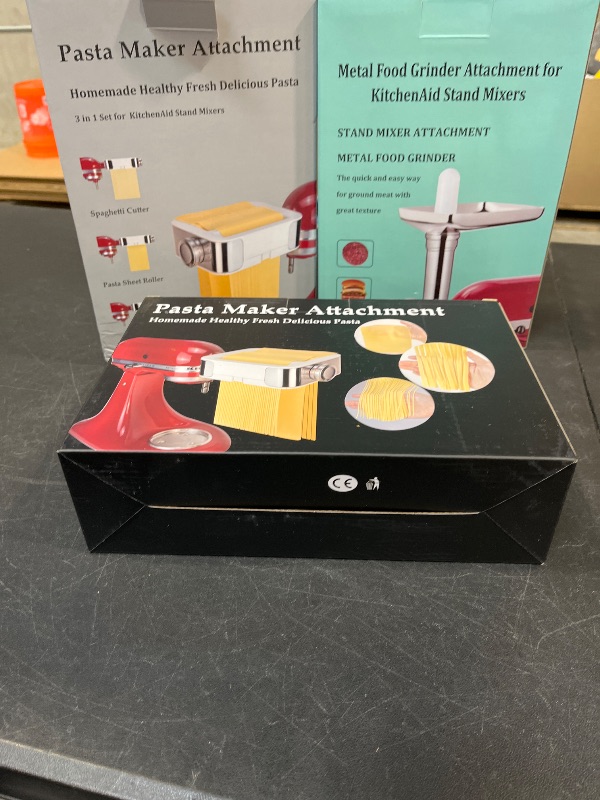 Photo 1 of Jooke Meat Grinder and Pasta Maker Attachment Set