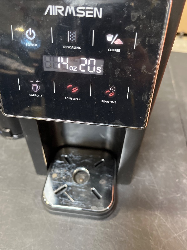View 8 of AIRMSEN Grind & Brew Coffee Maker with Grinder