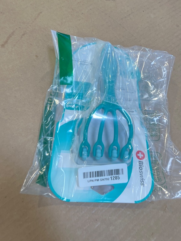 View 2 of BioSwiss Claw Massage Roller, Handheld Muscle Massager with 5 Rotating Heads for Back, Legs, and Shoulder