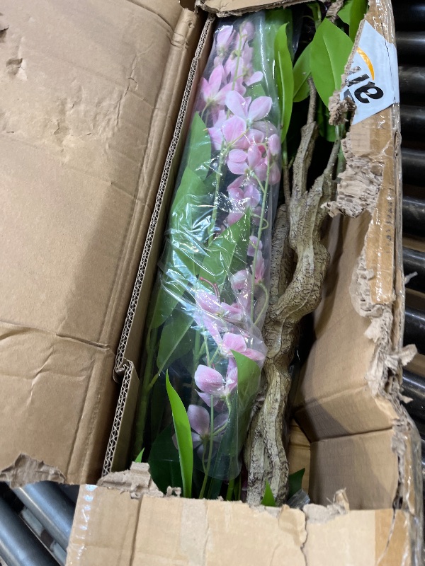 View 2 of VIGGDA 7ft Artificial Pink Jasmine Tree