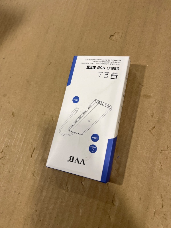 View 2 of VVB USB C Docking Station, 14-in-1 Multiport Adapter