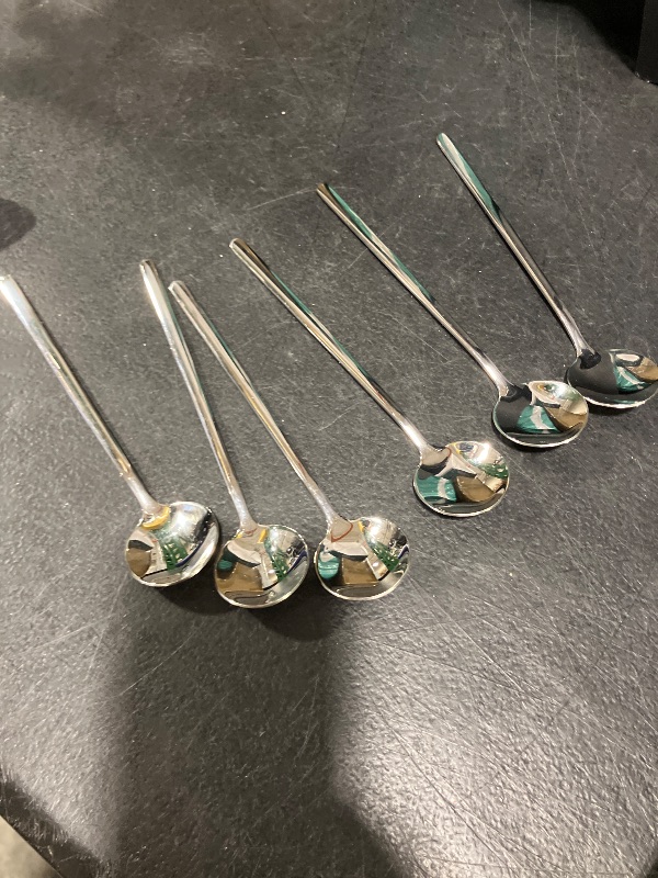 View 2 of Mini Coffee Spoons, 18/8 Stainless Steel Espresso Spoons,