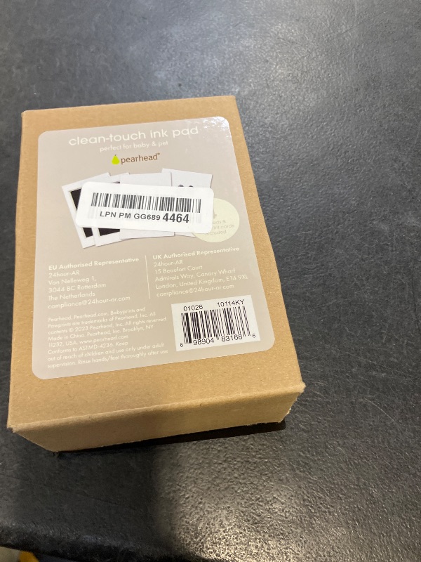 Photo 1 of Pearhead 4-Pack Clean-Touch Ink Pad Kit