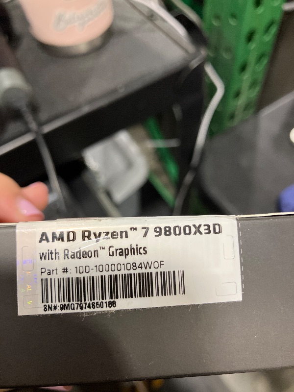 Photo 1 of AMD Ryzen 7 9800X3D 8-Core Processor