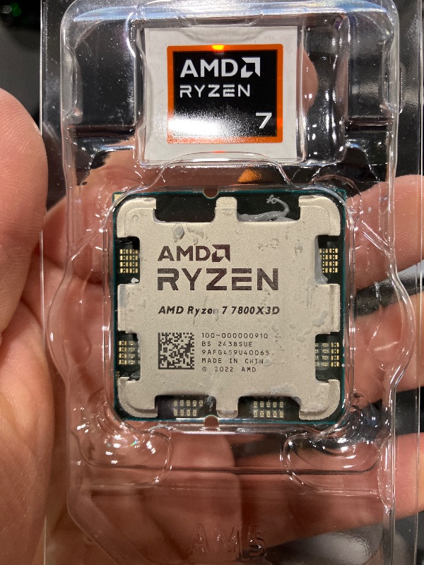 Photo 1 of AMD Ryzen 7 9800X3D 8-Core Processor