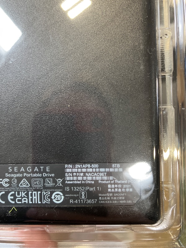 Photo 1 of Seagate Portable 5TB External Hard Drive USB 3.0