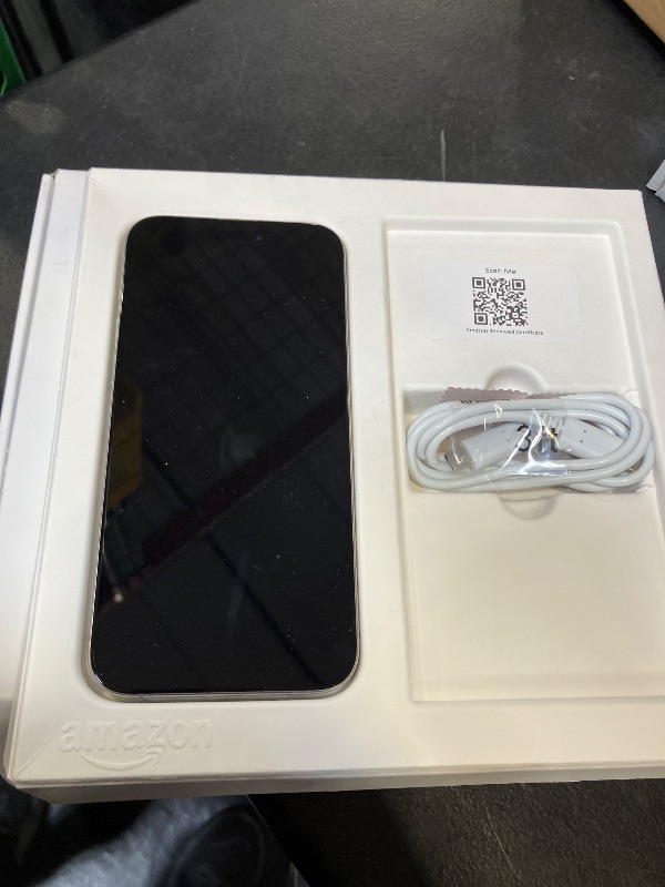 View 4 of Apple iPhone 15 Pro Max 256GB Natural Titanium