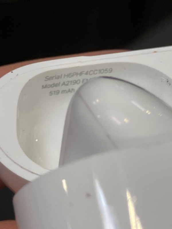 Photo 1 of Apple AirPods Pro (1st Gen) MagSafe Charging Case
