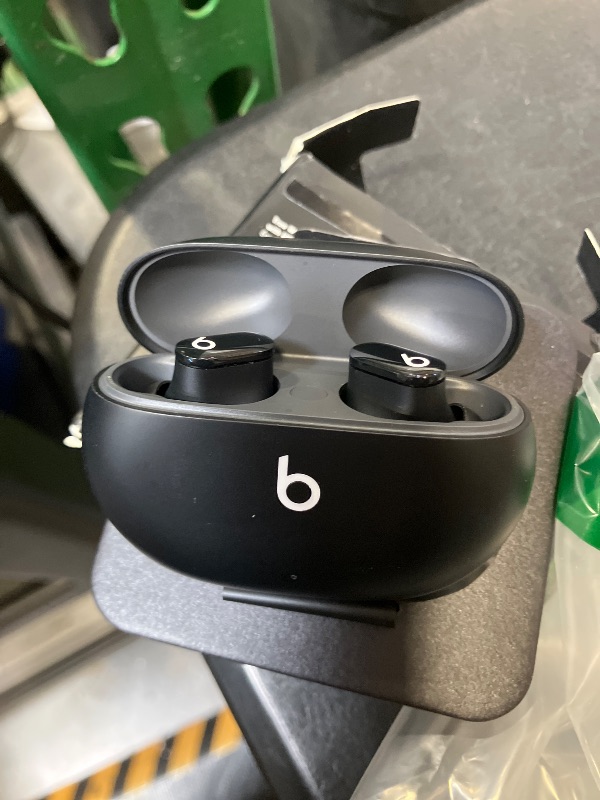 View 3 of Beats Studio Buds - True Wireless Noise Cancelling Earbuds - Compatible with Apple & Android, Built-in Microphone, IPX4 Rating, Sweat Resistant Earphones, Class 1 Bluetooth Headphones - Black