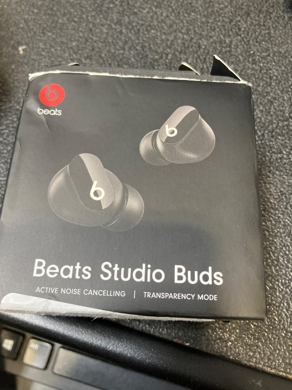 View 5 of Beats Studio Buds - True Wireless Noise Cancelling Earbuds - Compatible with Apple & Android, Built-in Microphone, IPX4 Rating, Sweat Resistant Earphones, Class 1 Bluetooth Headphones - Black