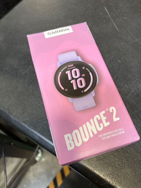 Photo 1 of Garmin Bounce™ 2, Kids Smartwatch, Calling & Texting, 43mm, Light Purple