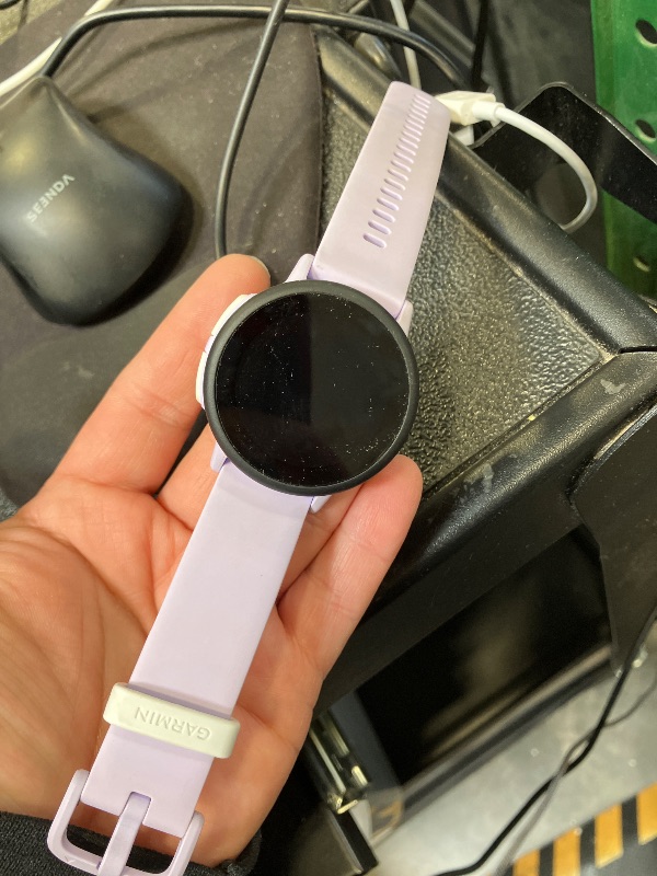 Photo 1 of Garmin Bounce™ 2, Kids Smartwatch, Calling & Texting, 43mm, Light Purple