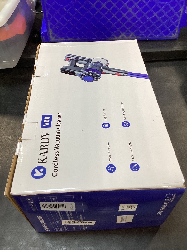 View 2 of KARDV Cordless Vacuum Cleaner, 500W/40Kpa Vacuum Cleaners for Home, 60Mins Stick Vacuum with LED Display, Anti-Tangle Wireless Vacuum, 8 in 1 Lightweight Vacuum for Hard Floors Carpet Pet Hair
