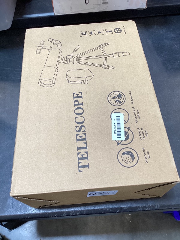 View 2 of MEEZAA Telescope for Adults & Kids, 80mm Aperture 500mm Refractor