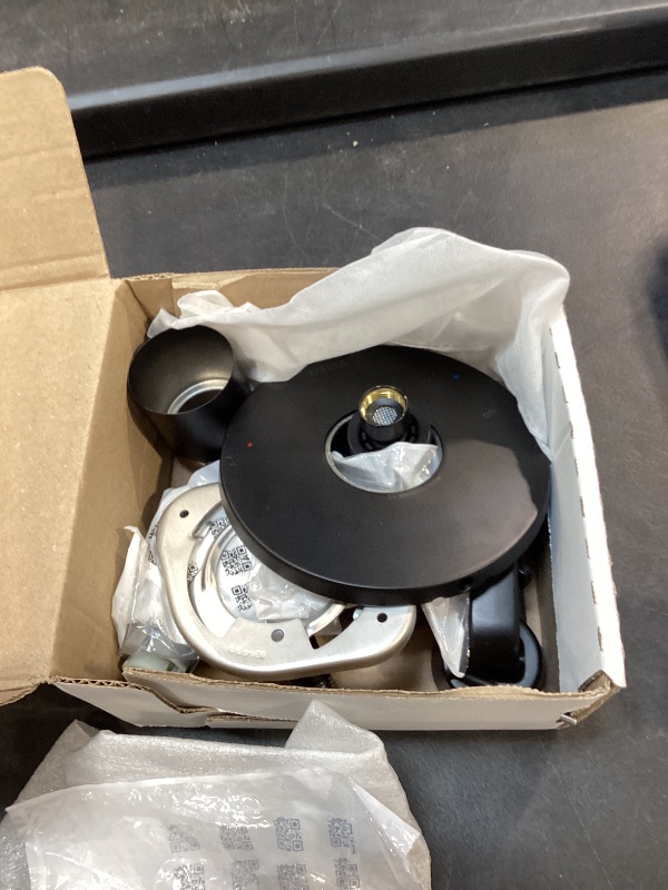 View 3 of Delta Lineax 14 Series Shower Faucet Set, Matte Black