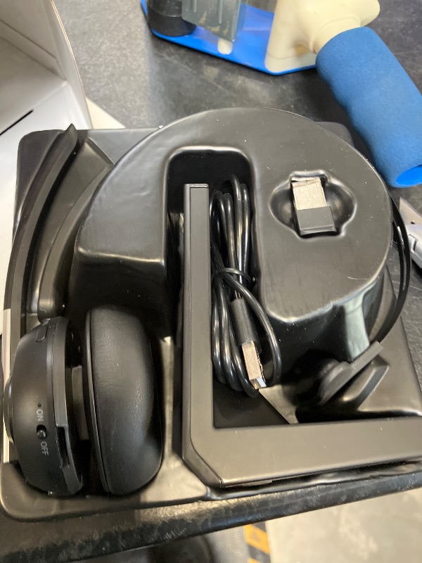 View 3 of OTYHVV Wireless Bluetooth Headset with Noise Cancellation and Mic