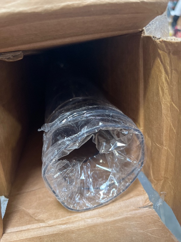 View 2 of Warmstar Clear Round Table Protector 54" x 54"