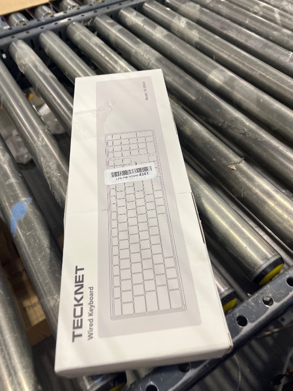 View 2 of TECKNET Wired Keyboard for Mac - USB/Type-C, Silent Ergonomic