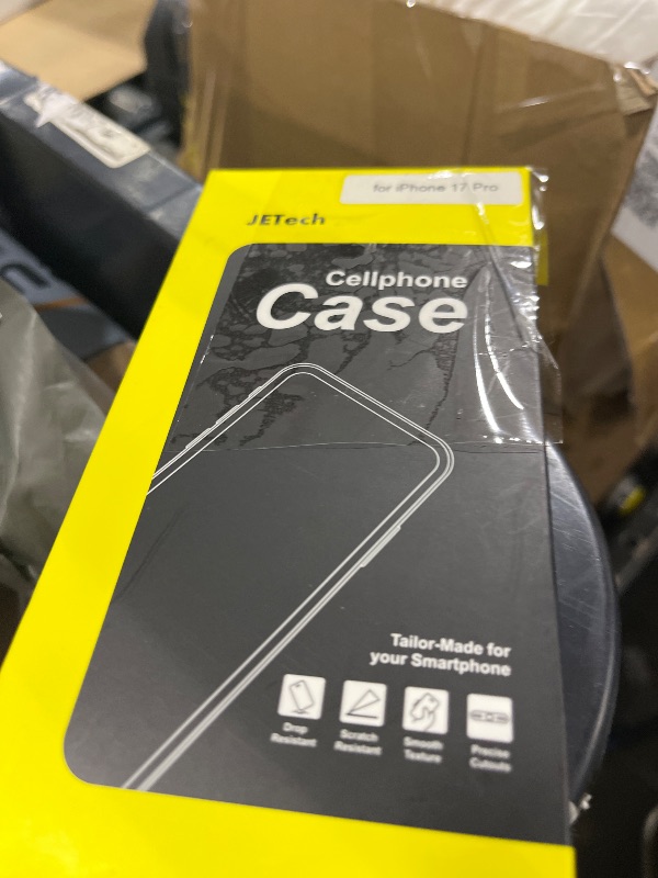View 2 of JETech iPhone 17 Pro Case, Orange