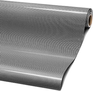 Photo 1 of VViViD One-Way Perforated Black Vinyl Privacy Window Film Adhesive Glass Wrap Roll17.9X54 inches