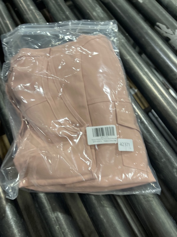 View 2 of Gargey Womens V-Neck Scrub Set - 8 Pocket Medical Uniform small