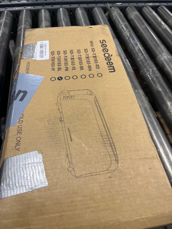 View 2 of SEEDEEM 2-Slice Slim Toaster - Blue