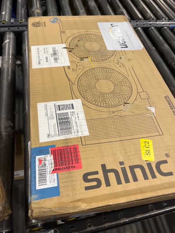 View 2 of shinic 9" Window Fan Low-Noise Reversible Remote Control 3-Speed, ETL