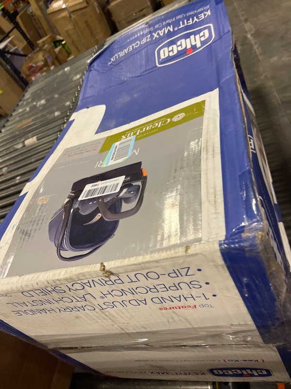 View 3 of Chicco KeyFit Max Zip ClearLux Rear-Facing Infant Car Seat with Base