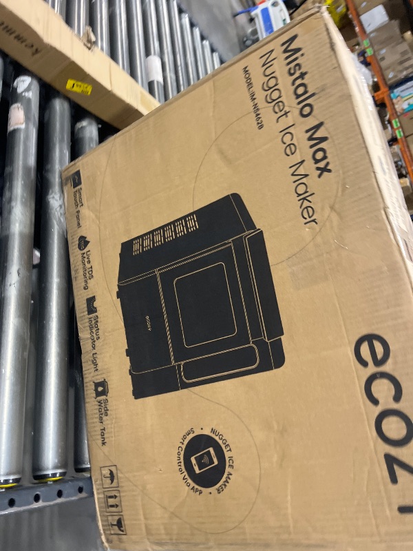 View 3 of ecozy Smart Nugget Ice Maker with Side Tank