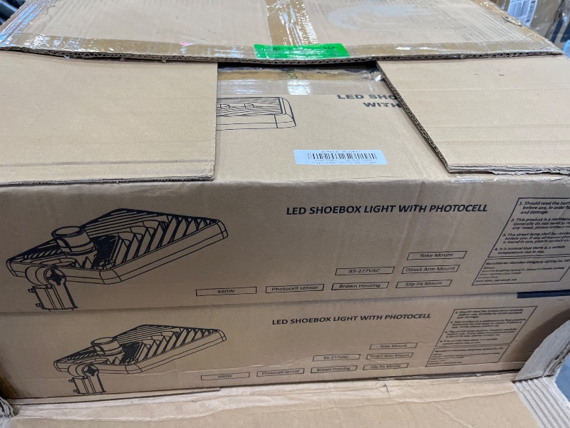 View 2 of Juyace 2-Pack 480W LED Parking Lot Light Fixtures