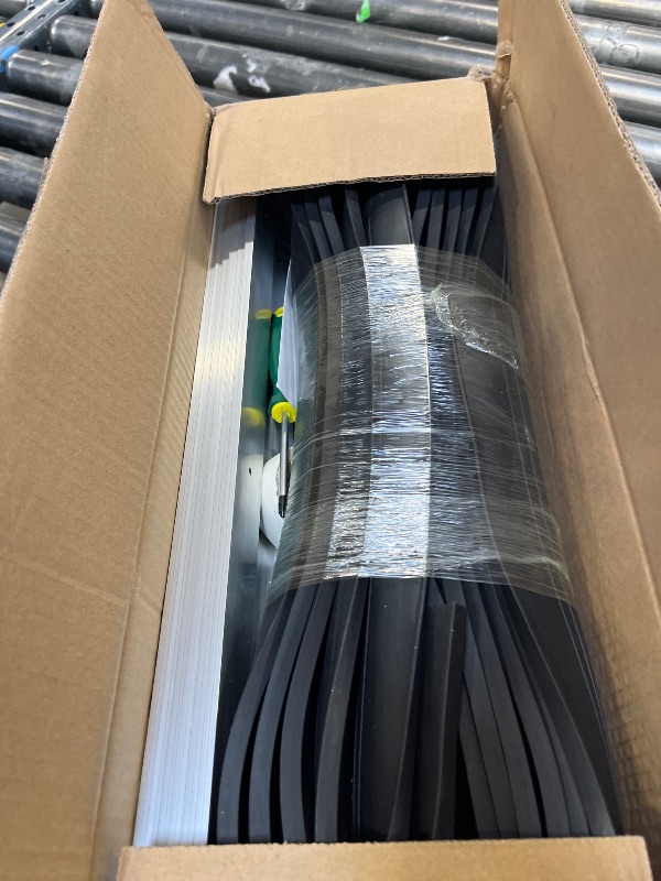 View 3 of Jobon 18 Ft Garage Door Bottom Seal with Track