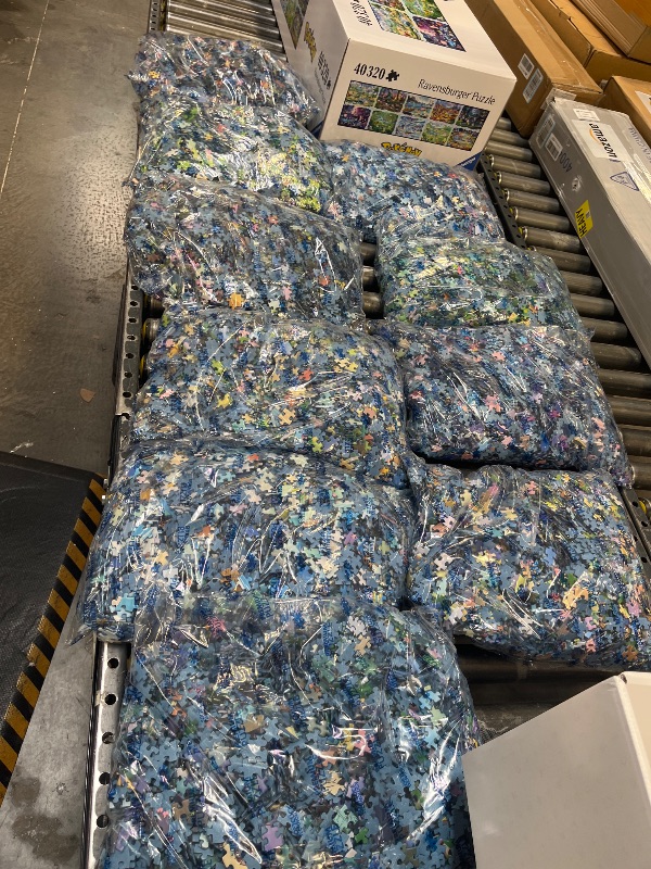 View 8 of Ravensburger Pokémon Celebration Journey 40000 Piece Jigsaw Puzzle 10 bags total