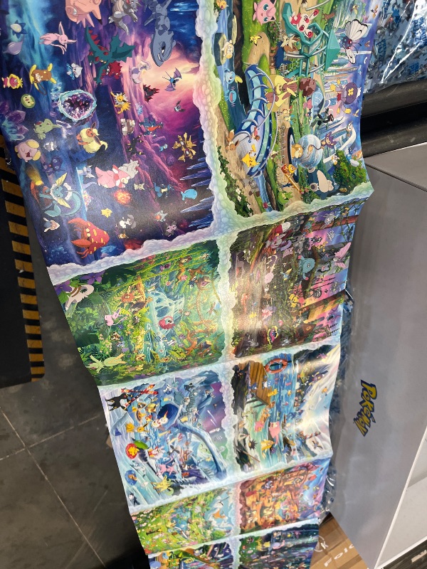 View 7 of Ravensburger Pokémon Celebration Journey 40000 Piece Jigsaw Puzzle 10 bags total