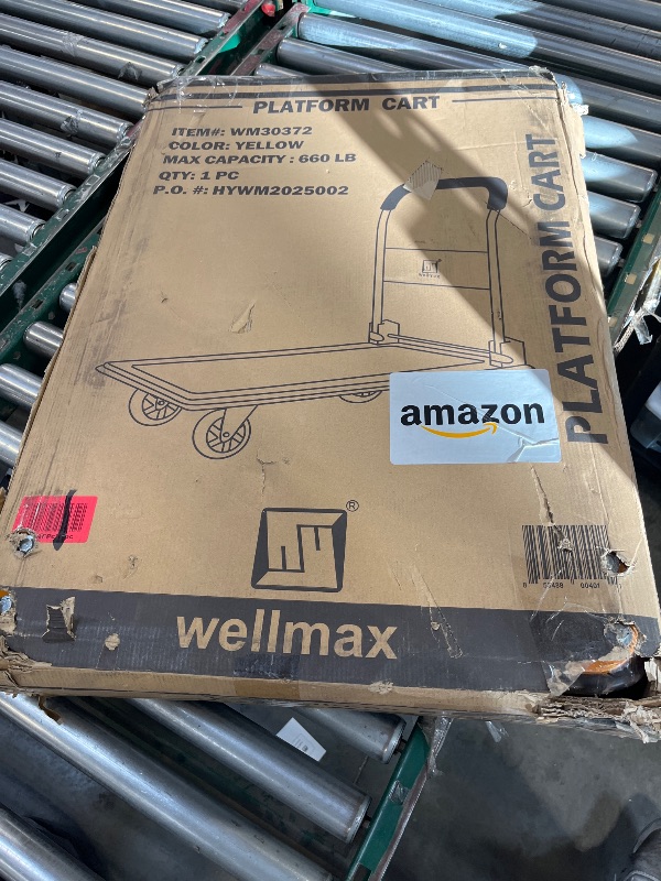 View 2 of Wellmax 660 lb Foldable Platform Cart Dolly