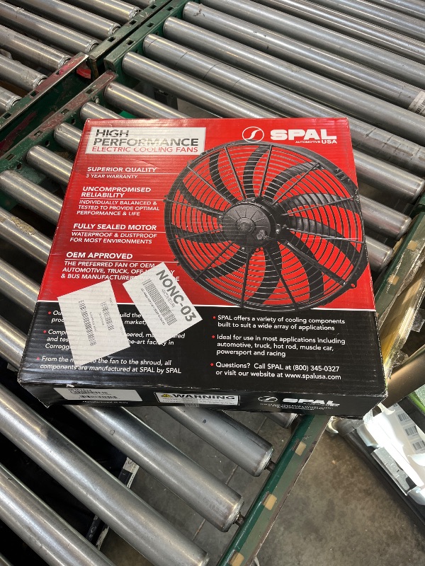 View 2 of Spal 13" Curved Blade Puller Fan