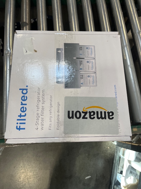 View 2 of Filtered. Universal Refrigerator Water Filter Kit