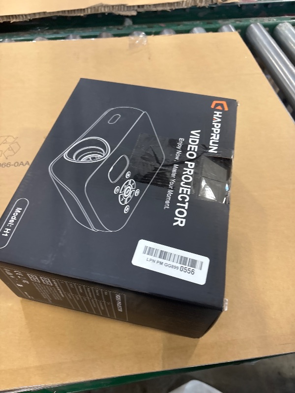 View 4 of HAPPRUN H1 Native 1080P Portable Bluetooth Projector - White