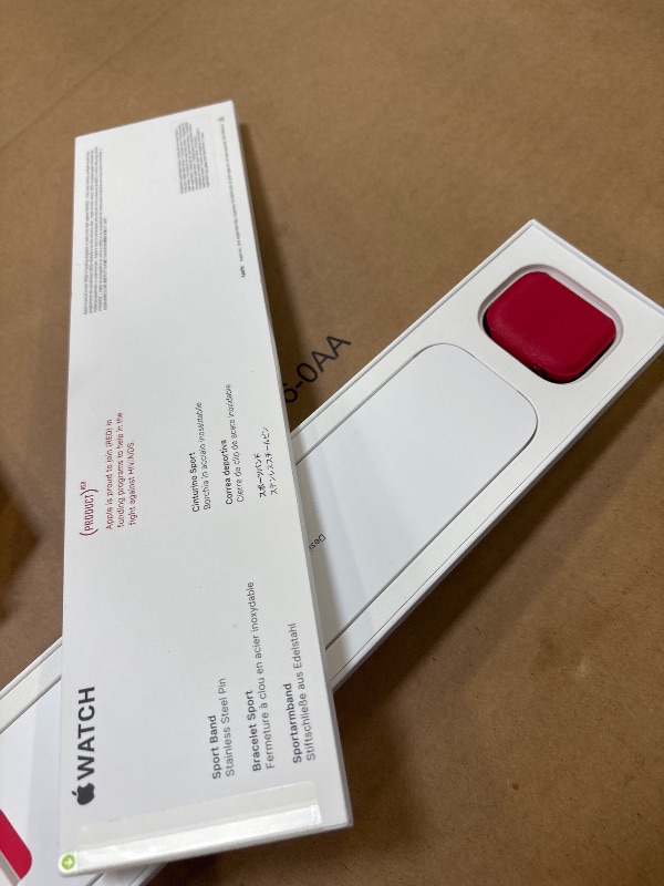 View 3 of Apple Watch Series 7 GPS 41mm Smartwatch - (PRODUCT)RED