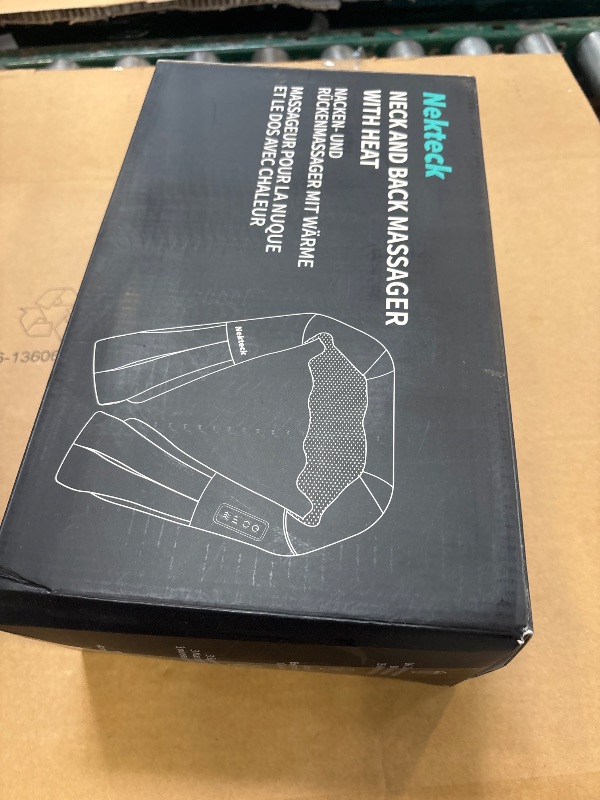 View 2 of Nekteck Shiatsu Neck and Back Massager with Heat