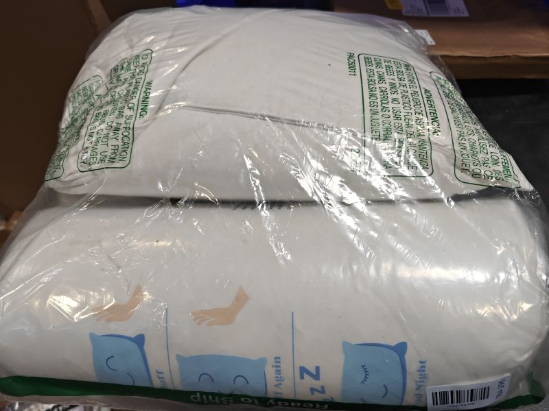 View 2 of puredown Goose Feather & Down Bed Pillows, Set of 2, Standard