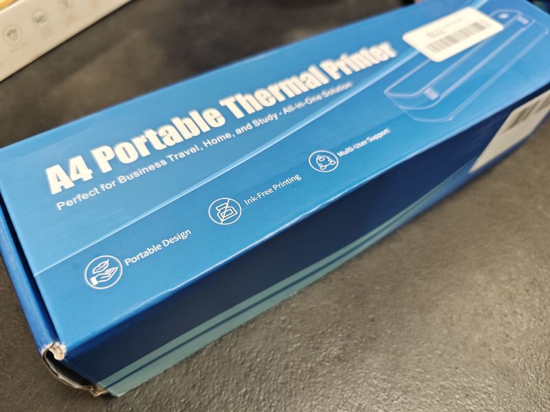 View 2 of BBYLZENOX Portable A4 Thermal Printer