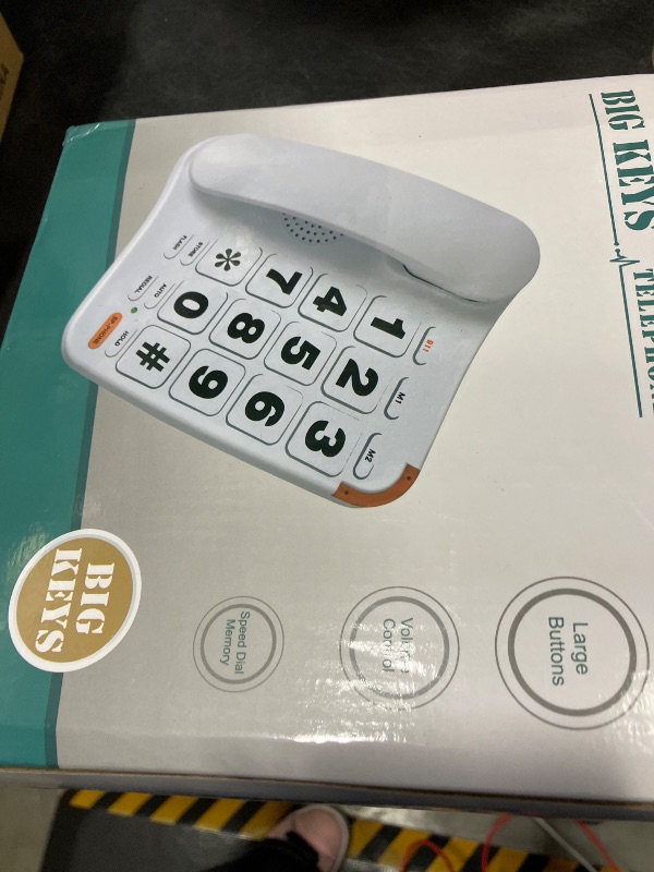 View 2 of HePesTer P-46 Amplified Corded Landline Phone