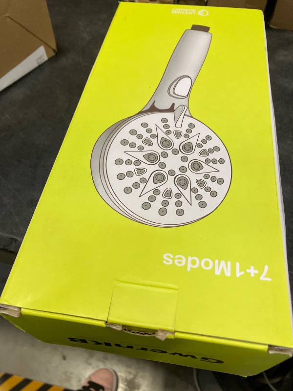 View 2 of GwernKB Handheld Shower Head with On/Off Switch